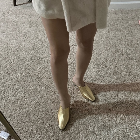 STAUD metallic leather mule. 38 - Picture 12 of 17